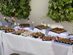 Buffet with snacks and sweets for office in sintra