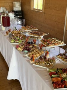 Light buffet for summer events in cascais