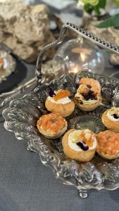 Private event with gourmet menu in cascais